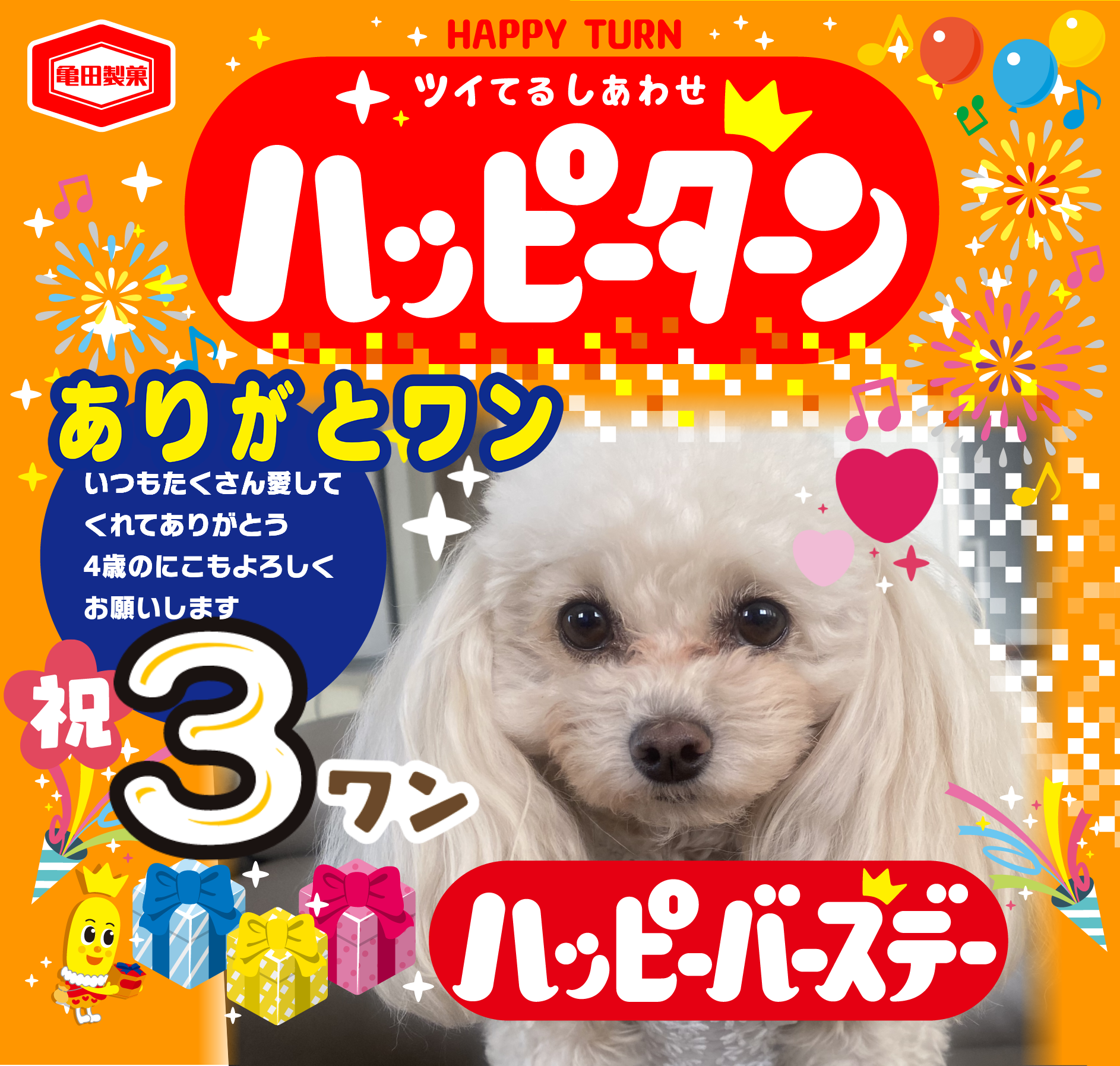 ありがとワン